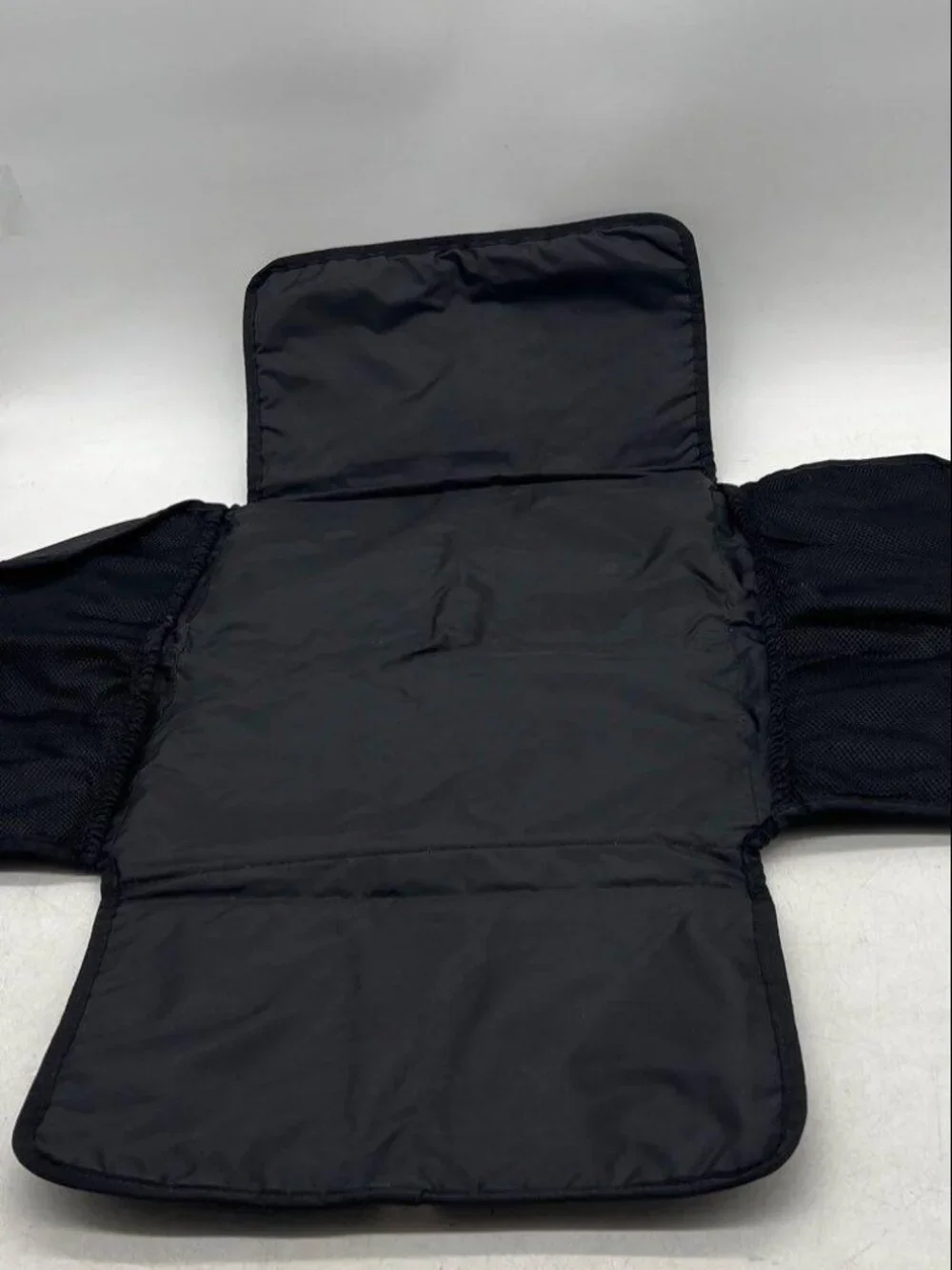 Kate Spade Jae Black Nylon Baby Diaper Bag Tote with Changing Pad